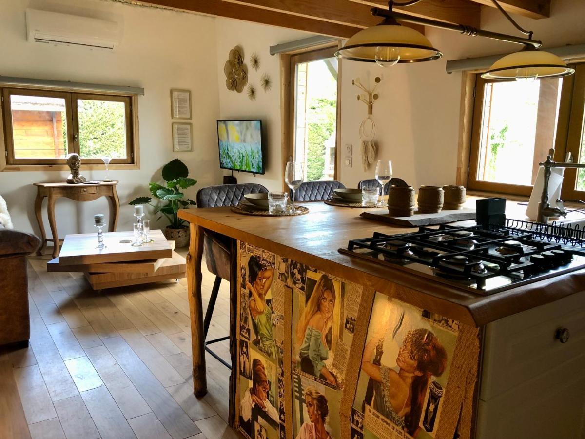 Chalet La Boheme Prouilly Esterno foto